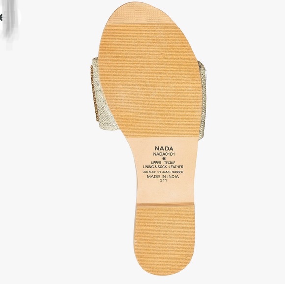 Steve Madden ‘Yes Please’ fabric and pearl slides. Size 8. NWT - Picture 11 of 15